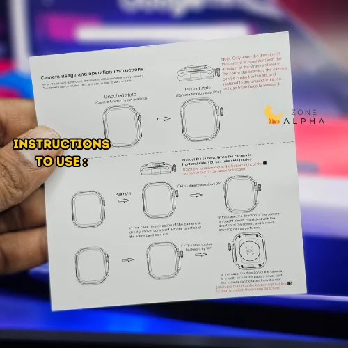 Smartwatch S12 Ultra 4G z Androidem i obrotową kamerą!