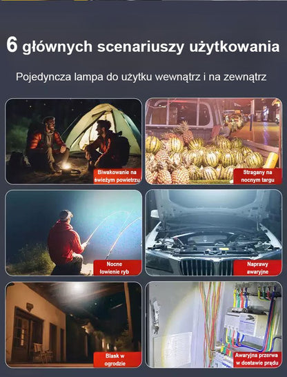 Solarna lampa do oświetlenia awaryjnego